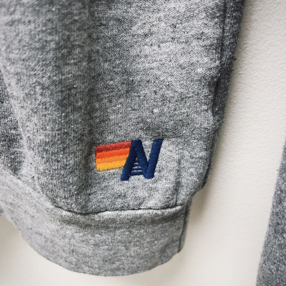 AVIATOR NATION 5 stripe sweatshirt. sz x-small - Picture 3 of 3